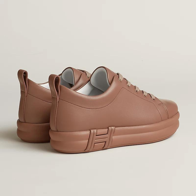 Giày Hermes Happy Sneaker Nữ Nâu